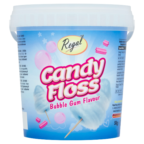Regal Bubblegum Candy Floss 50g pack shot