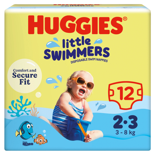 Huggies Little Swimmers 2-3 12s pack shot