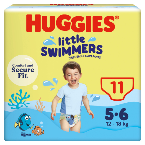 Huggies Little Swimmers 5-6 11s pack shot