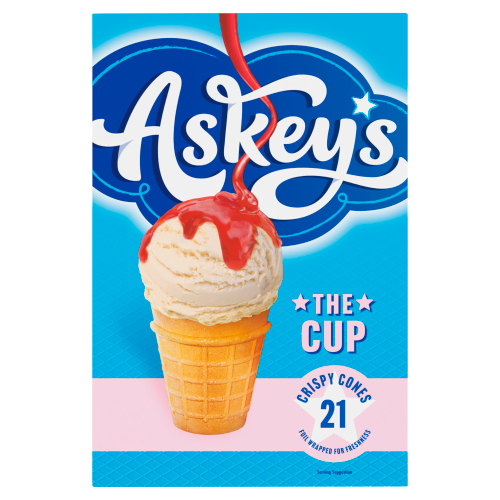 Askeys Cup Cones 21s pack shot