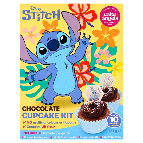 Disney Stitch Chocolate Cusake Kit 171g pack shot