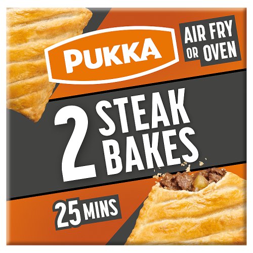 Pukka Steak Bakes 2pk pack shot