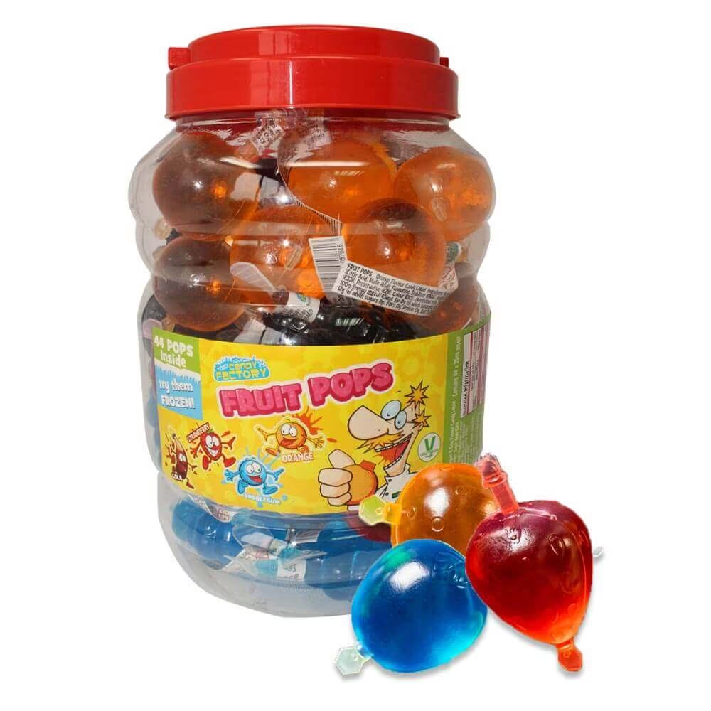 Crazy Candy Factory Fruit Pops 35ml pack shot