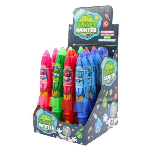 Crazy Candy Factory Light Up Planet Painter 35ml pack shot