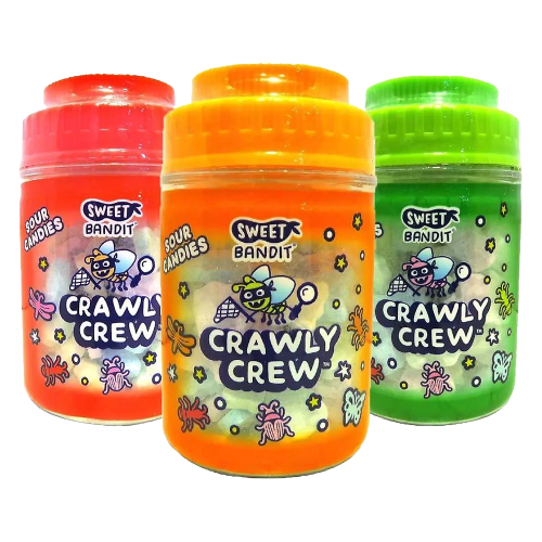 Sweet Bandit Crawly Chews 70g pack shot