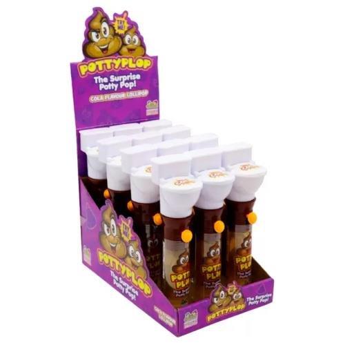 Kidsmania Potty Plop Lollypop 11g pack shot