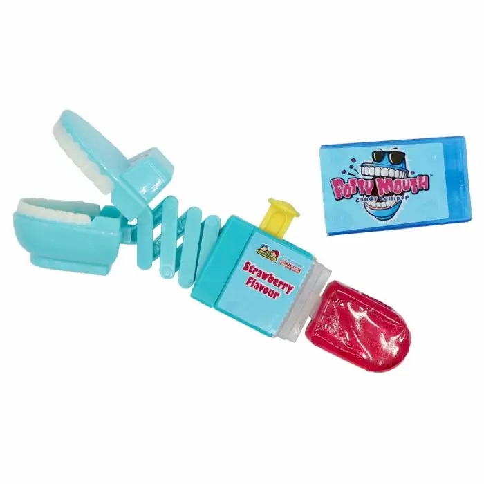 Kidsmania Potty Mouth Candy Lollipop 17g pack shot