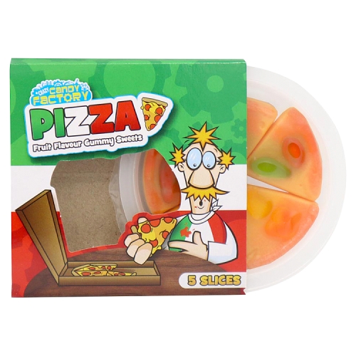 Crazy Candy Factory Pizza Slices 21g pack shot