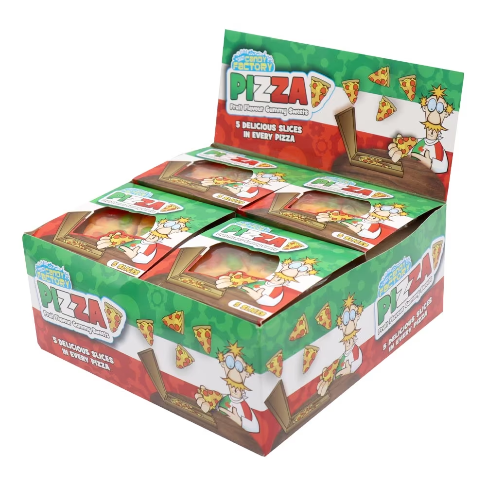 Crazy Candy Factory Pizza Slices 21g pack shot