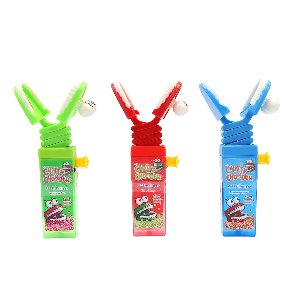 Kidsmania Chatty Chomper Candy Lollipop 17g pack shot