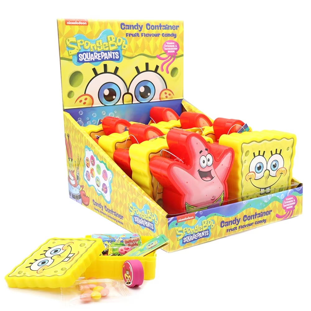 Spongebob Squarepants Candy Containers 5g pack shot
