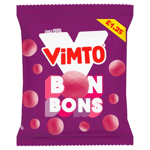 Vimto Bon Bons PM £1.25 120g pack shot