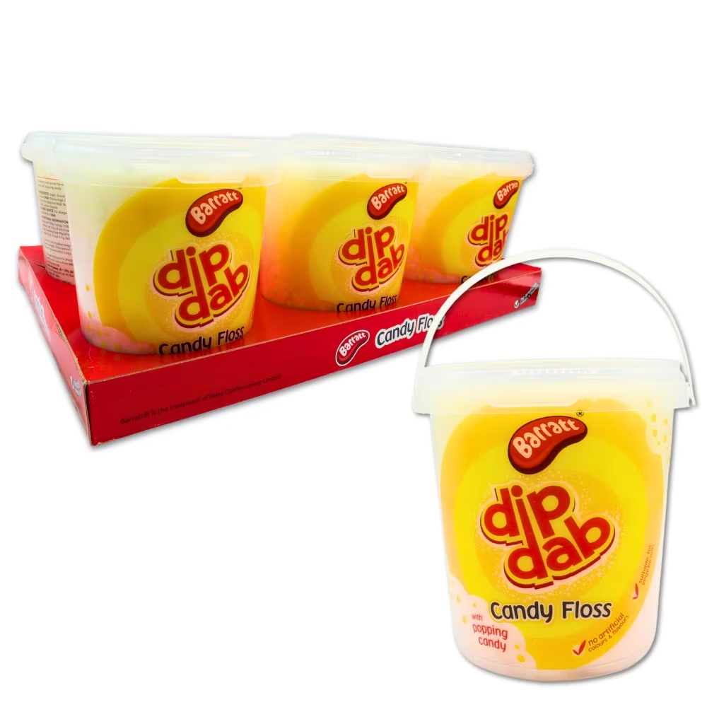 Barratt Dip Dab Candy Floss Tub 50g pack shot