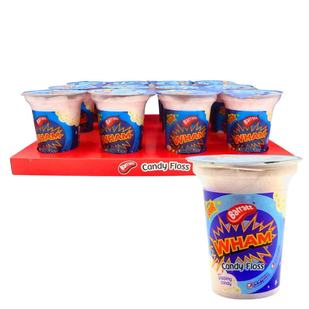 Barratt Wham Candy Floss Cups 20g pack shot