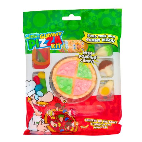 Crazy Candy Factory Gummy Pizza Kit 74g pack shot