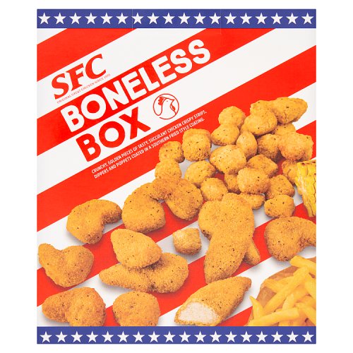SFC Boneless Chicken Box 500g pack shot