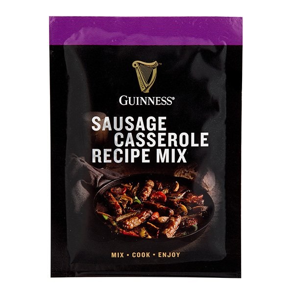 Guinness Sausage Casserole Mix 40g pack shot