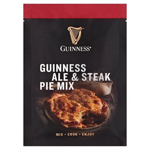 Guinness Steak & Ale Pie Mix 40g pack shot