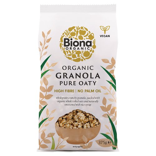 Biona Organic Granola Pure Oaty 375g pack shot