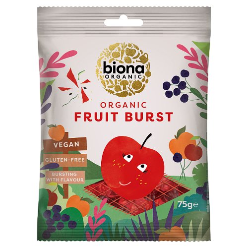 Biona Organic Fruit Burst 75g pack shot