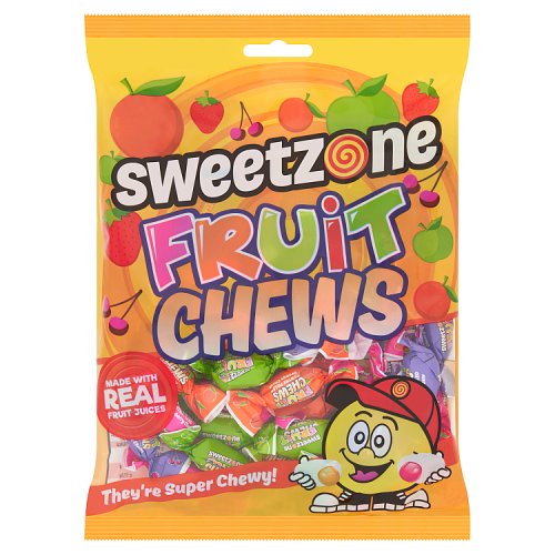 Sweetzone Fruit Chews Bag 200g pack shot