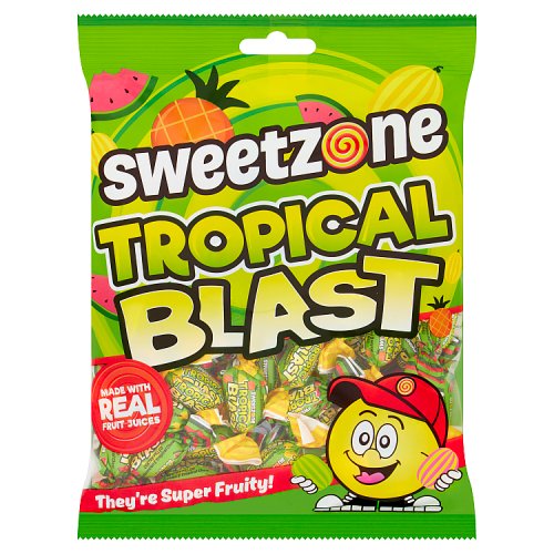 Sweetzone Tropical Blast Bag 200g pack shot