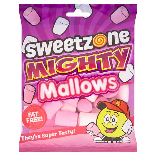 Sweetzone Mighty Mallows Bag 140g pack shot