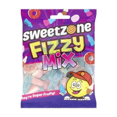 Sweetzone Fizzy Mix Bag 90g pack shot