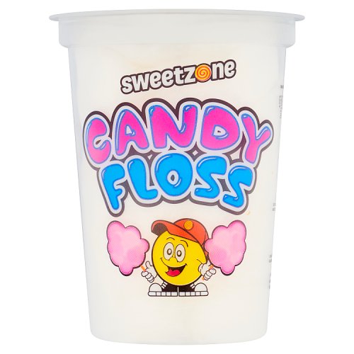 Sweetzone Candy Floss Pots 20g pack shot