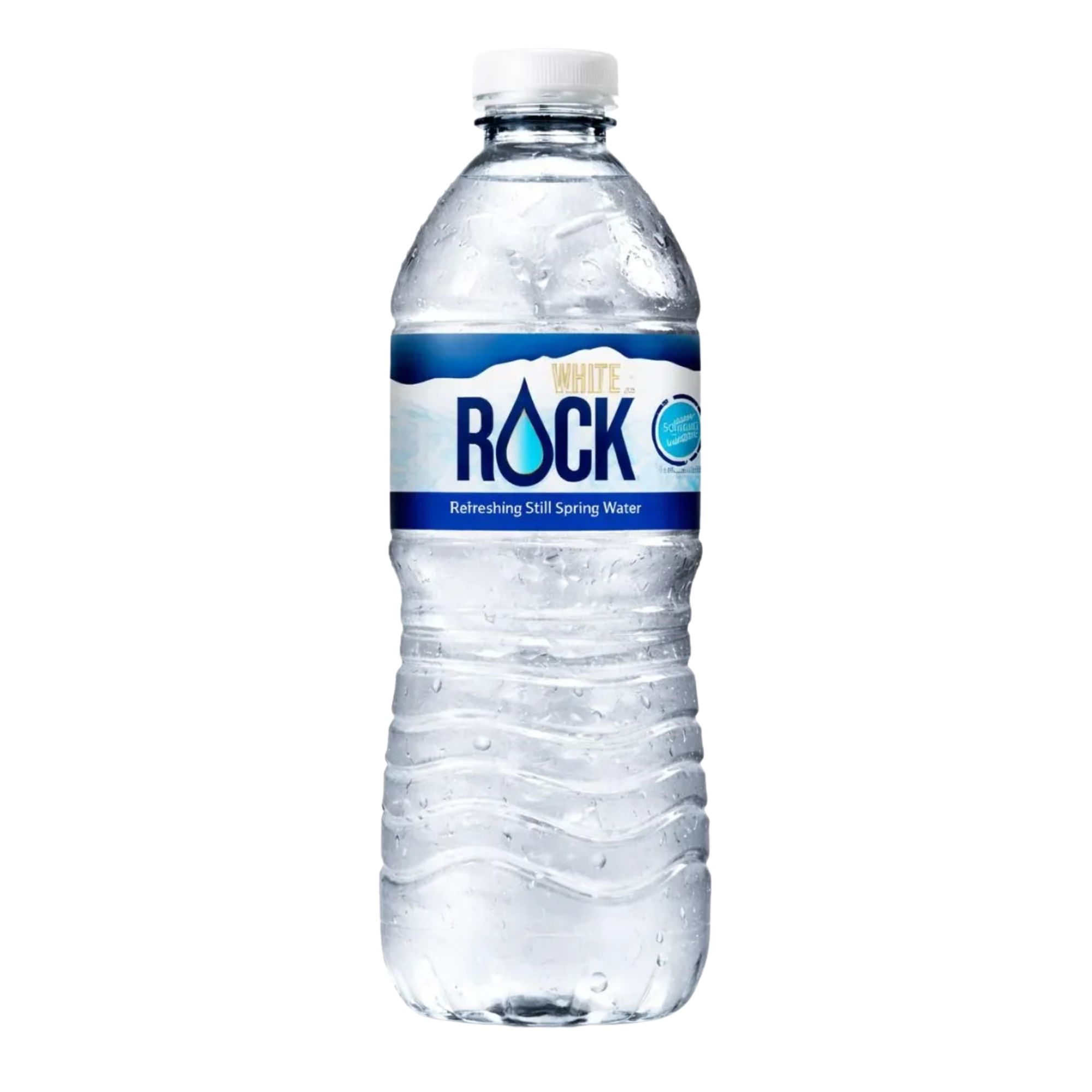 White Rock Water Screw Cap 500ml pack shot