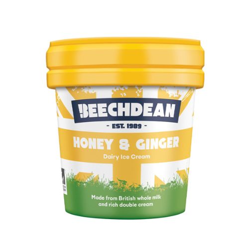Beechdean Honey & Ginger 140ml pack shot