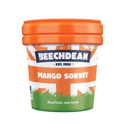 Beechdean Mango Sorbet 140ml pack shot