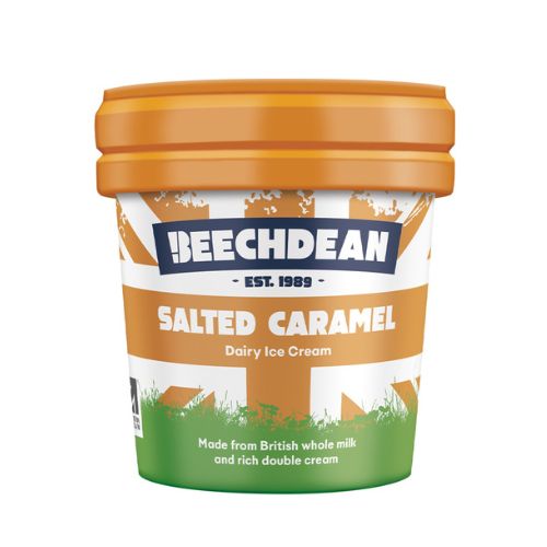 Beechdean Salted Caramel 140ml pack shot