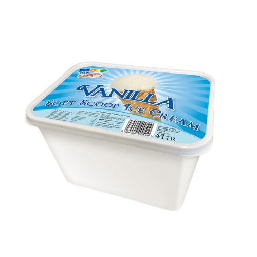 Granellis Vanilla Soft Scoop 4Ltr pack shot