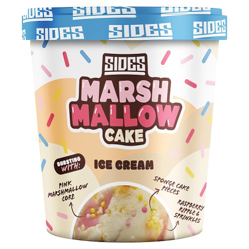 Sides Marshmallow Cake 500ml pack shot