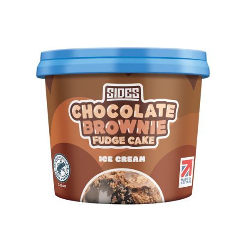 Sides Chocolate Brownie Fudge Cake 110ml pack shot