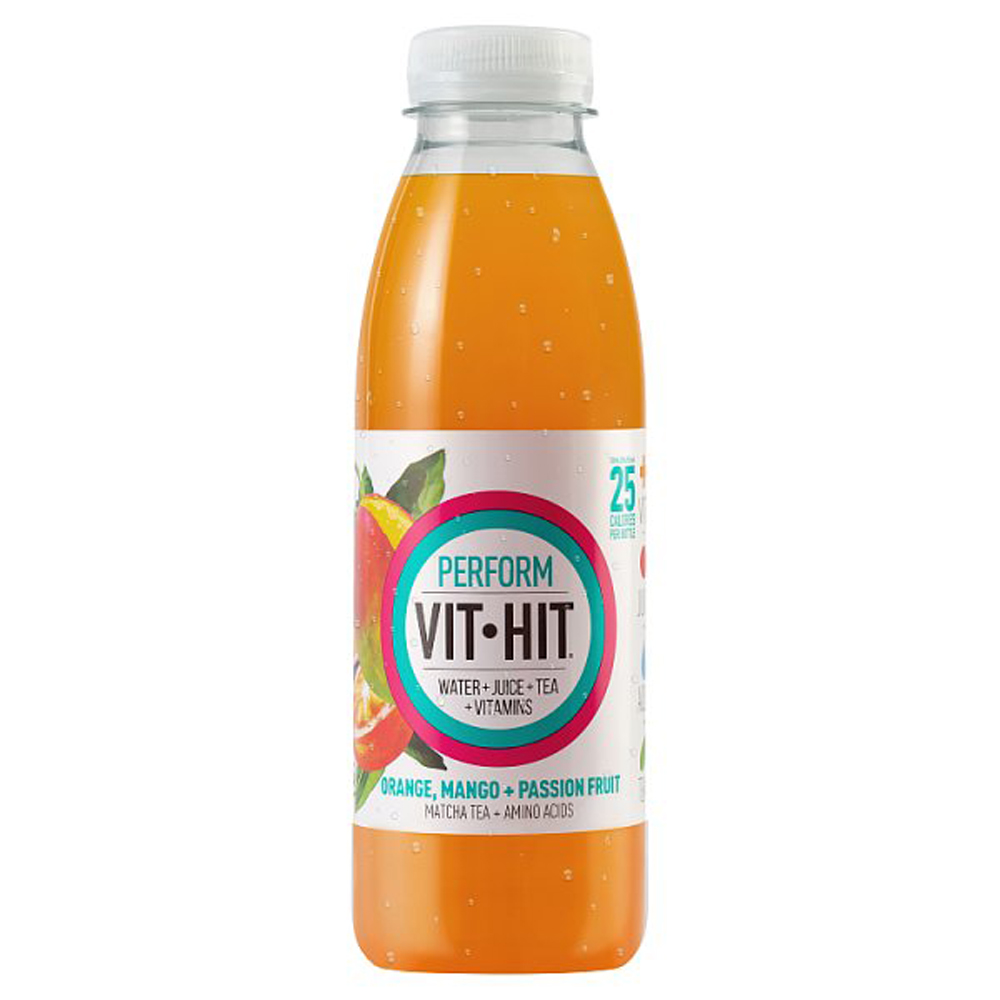 Vit Hit Perform Orange Mango & Passionfruit 500ml pack shot