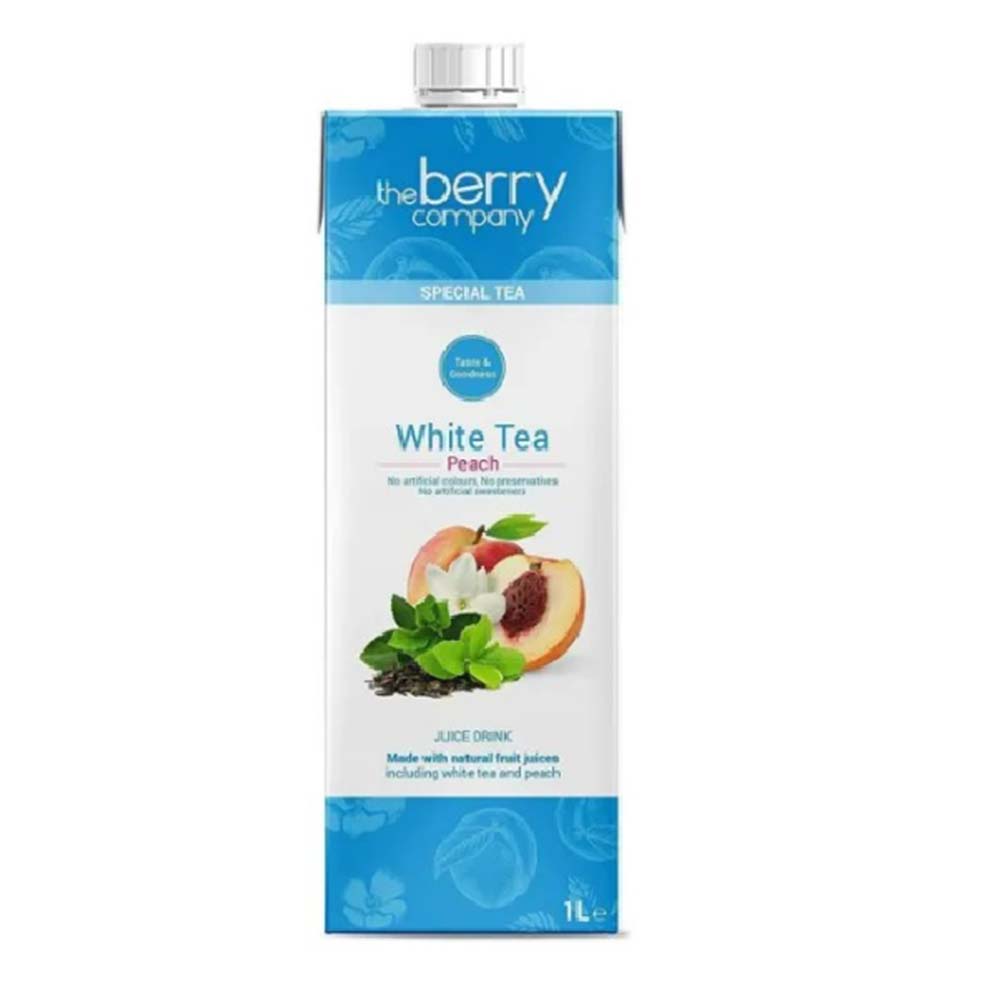 Berry Company White Tea And Peach 1L pack shot