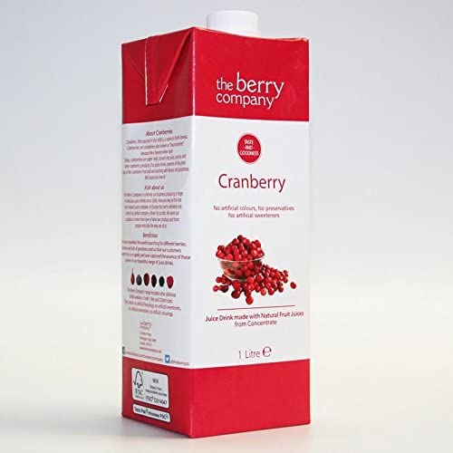Berry Company Cranberry 1L pack shot