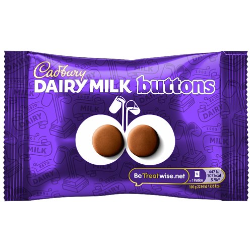 Cadbury Std Giant Buttons 40g (E) pack shot