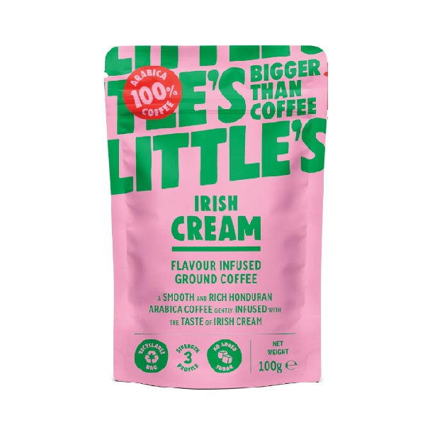 Littles Ground Coffee Irish Cream 100g pack shot