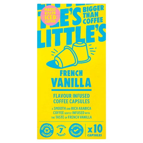 Littles French Vanilla Nespresso Compatible Pods 10s 52g pack shot