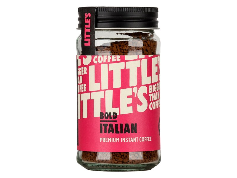 Littles Premium Instant Coffee Italian Rich Roast 50g pack shot