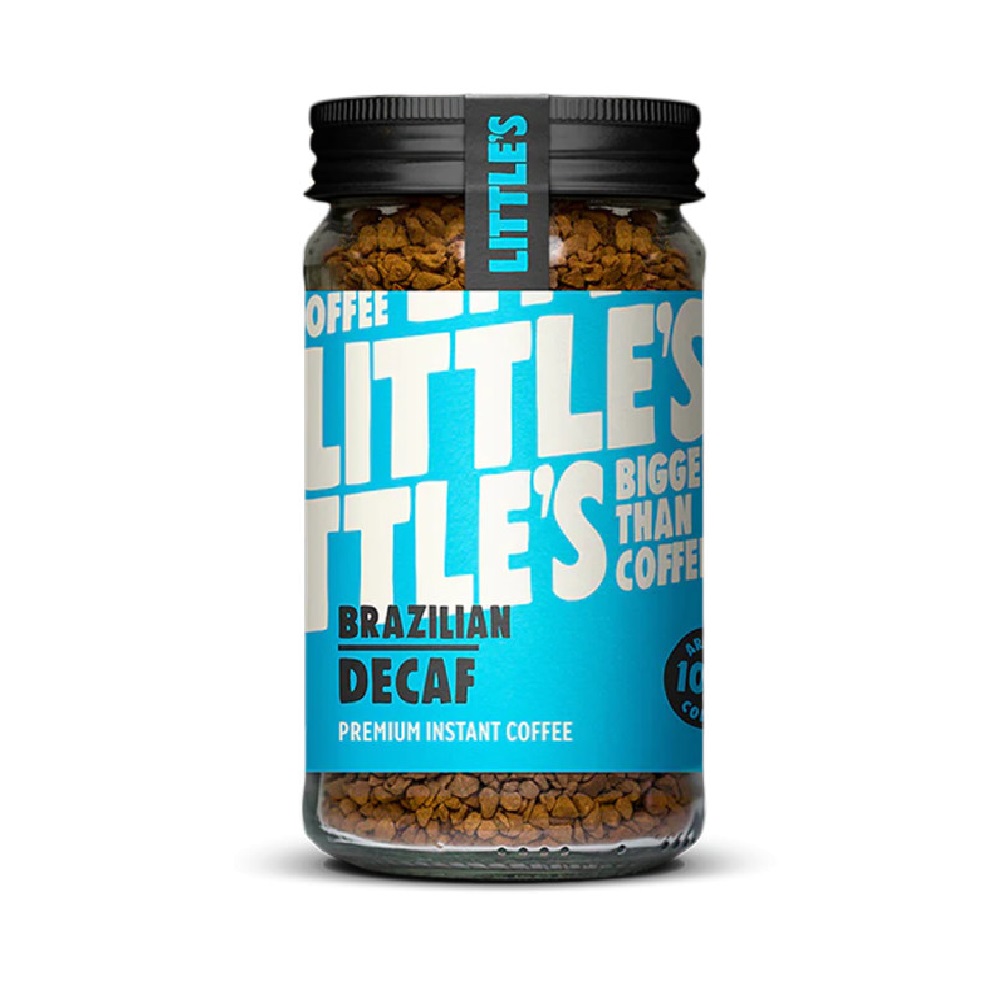 Littles Premium Instant Coffee Brazilian Decaf 50g pack shot