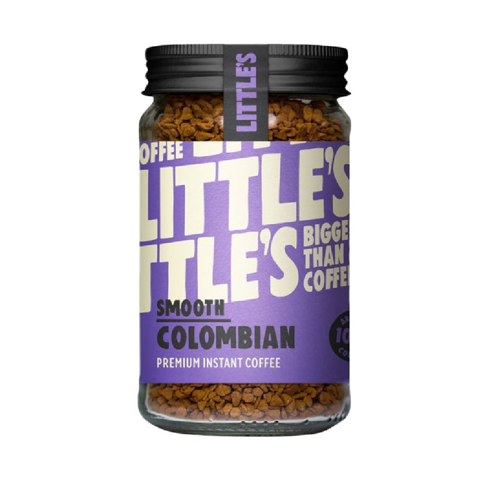 Littles Premium Instant Coffee Colombian 50g pack shot