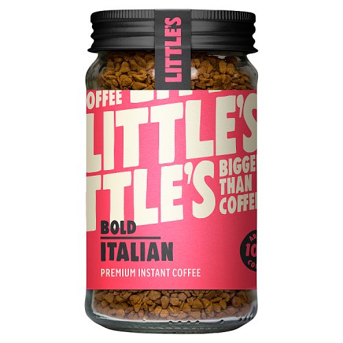 Littles Premium Instant Coffee Italian Rich Roast 100g pack shot