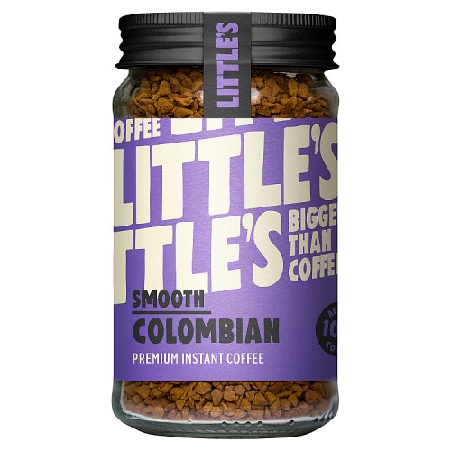 Littles Premium Instant Coffee Colombian 100g pack shot