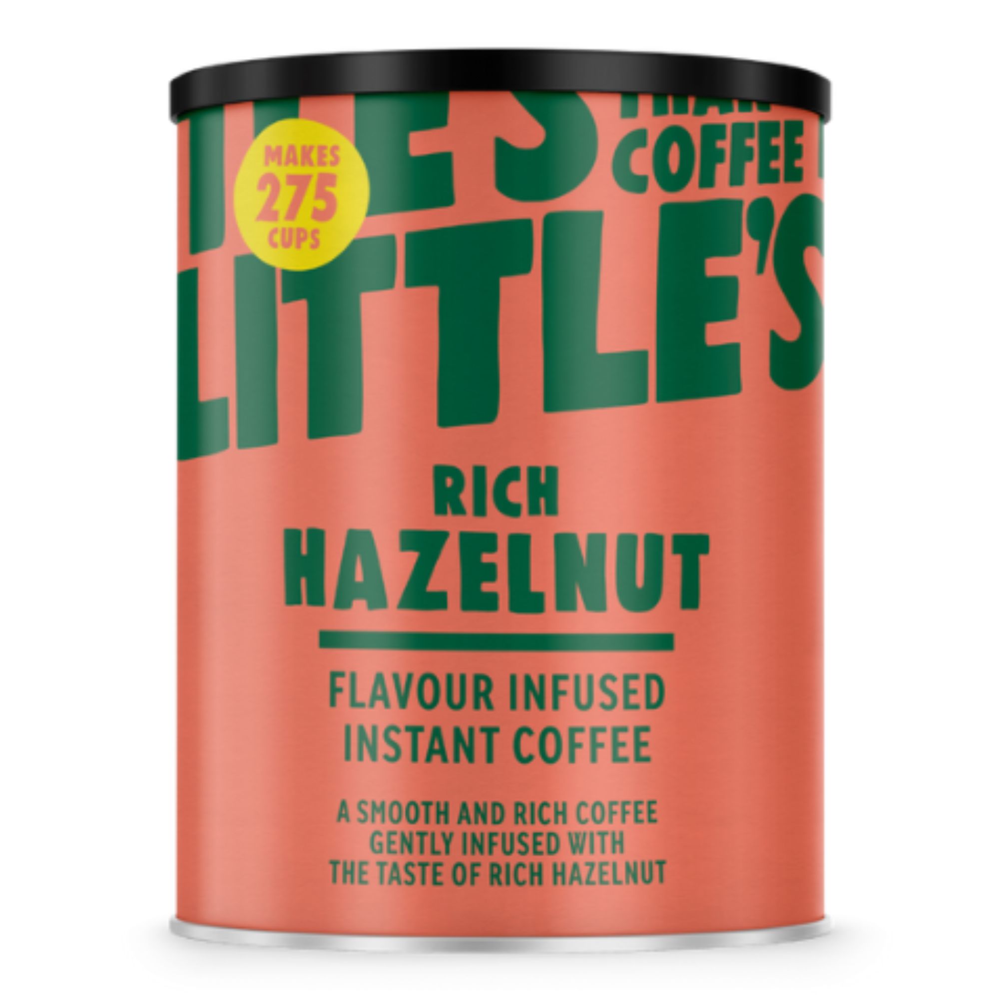 Littles Rich Hazelnut Instant Coffee 500g pack shot
