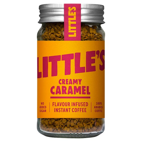 Littles Instant Coffee Creamy Caramel 50g pack shot