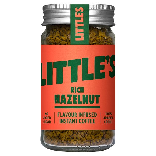 Littles Instant Coffee Rich Hazelnut 50g pack shot